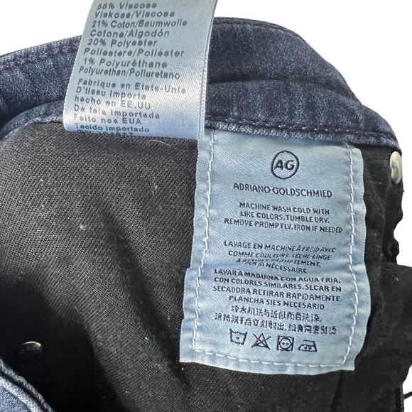 AG Adriano GOLDSCHMIED The Farrah Skinny Jeans Size 28R - Picture 5 of 7